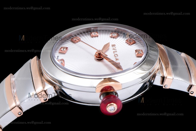 Bvlgari LVCEA Series RG/RG TT Wht BVF Automatic/Quartz 102197 LU33C6SSPGD