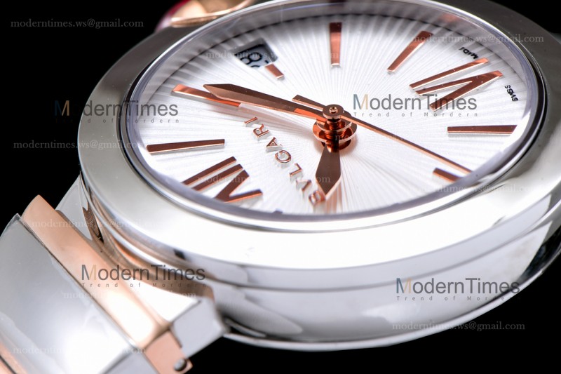 Bvlgari LVCEA Series RG/RG TT Wht BVF Automatic/Quartz 102197 LU33C6SSPGD