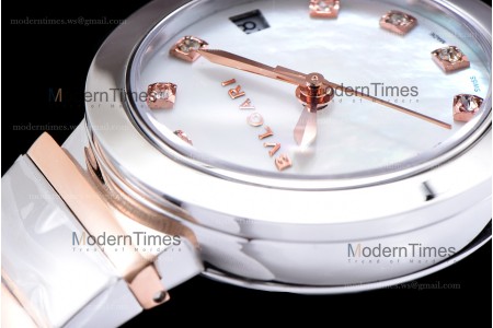 Bvlgari LVCEA Series RG/RG TT Wht BVF Automatic/Quartz 102198 LU33WSPGSPGD/11