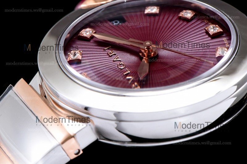 Bvlgari LVCEA Series RG/RG TT Red BVF Automatic/Quartz 102198 LU33WSPGSPGD/11