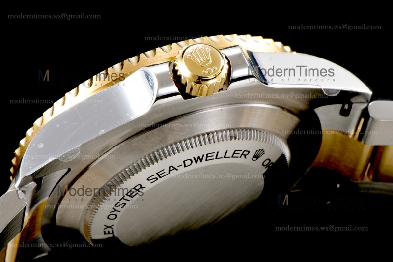Rolex Sea Dweller Series SS/SS Ceramic YG/SS Ceramic Black ARF Automatic Cal.ASIA2836-2 126603-0001 904L V3