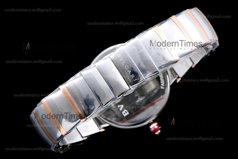 Bvlgari LVCEA Series RG/RG TT Wht BVF Automatic/Quartz 102198 LU33WSPGSPGD/11