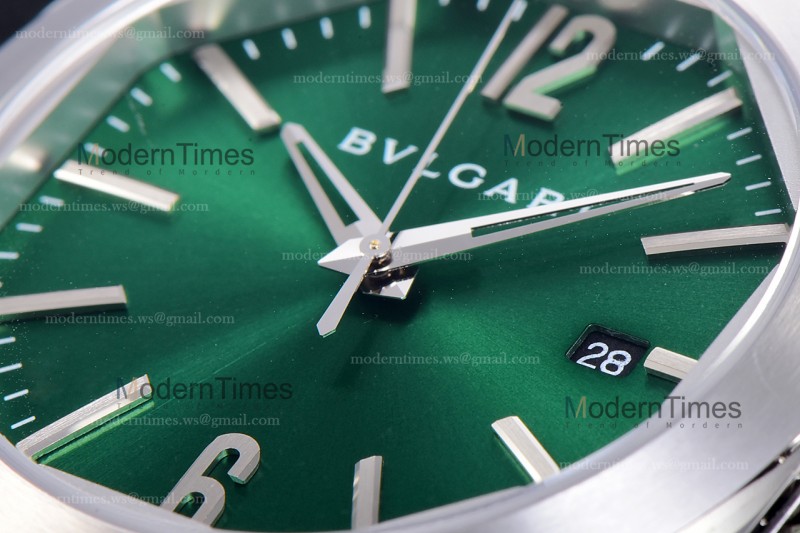 Bvlgari OCTO Series SS/SS Gre BVF Automatic 102031 102105 BGO38C3SSD