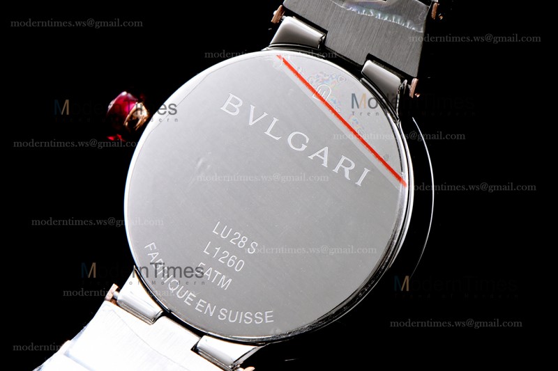 Bvlgari LVCEA Series RG/RG TT Blk BVF Automatic/Quartz 102197 LU33C6SSPGD