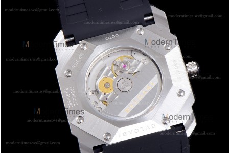 Bvlgari OCTO Series SS/RU Blk/Gre BVF Automatic 102429 BGO38C3SLD