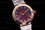 Bvlgari LVCEA Series RG/RG TT Red BVF Automatic/Quartz 102197 LU33C6SSPGD