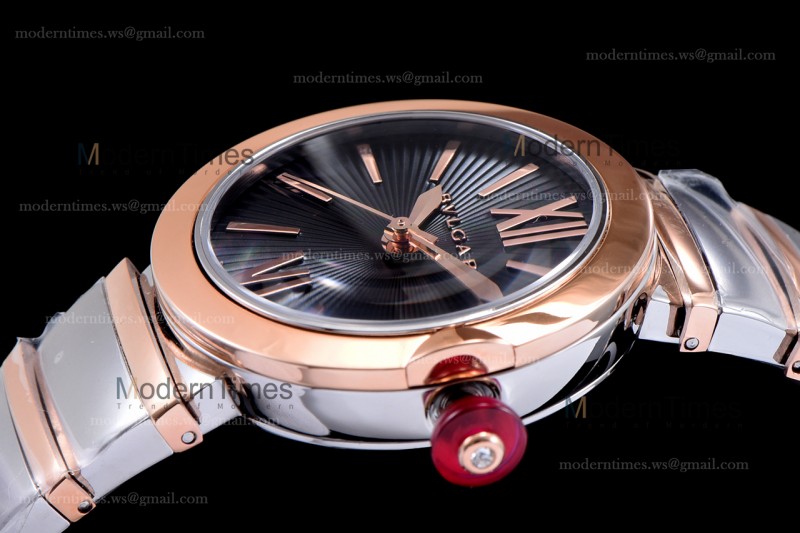 Bvlgari LVCEA Series RG/RG TT Blk BVF Automatic/Quartz 102197 LU33C6SSPGD