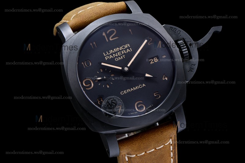 Panerai Luminor 1950 Series Cer/LE Blk/Bro VSF P.9001 Automatic PAM00441