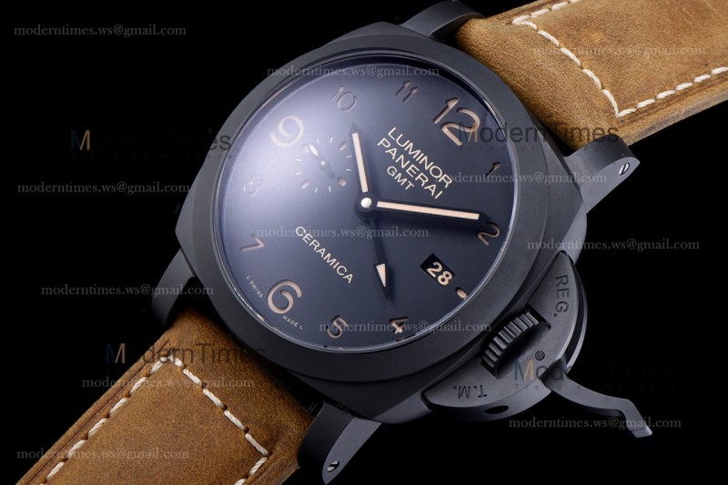 Panerai Luminor 1950 Series Cer/LE Blk/Bro VSF P.9001 Automatic PAM00441