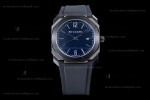 Bvlgari OCTO Series PVD/RU Blu/Blk JIF Quartz 102737
