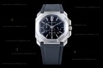 Bvlgari OCTO Series SS/RU Blk/Blk JIF Quartz 102103 BGO41BSLDCH