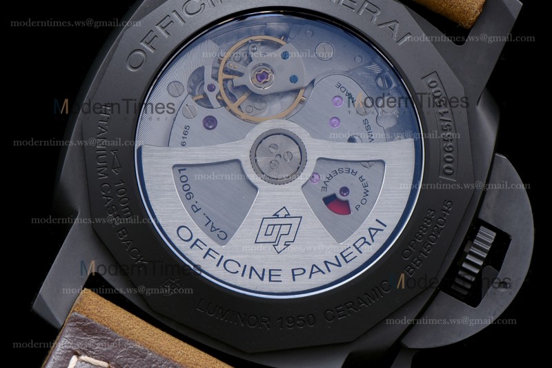 Panerai Luminor 1950 Series Cer/LE Blk/Bro VSF P.9001 Automatic PAM00441