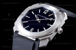 Bvlgari OCTO Series SS/RU Blu/Blk JIF Quartz 101964 BGO41BSLD