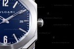 Bvlgari OCTO Series SS/RU Blu/Blk JIF Quartz 101964 BGO41BSLD