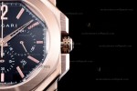 Bvlgari OCTO Series RG/RU Blk/Blk JIF Quartz 102115 BGOP41BGLDCH