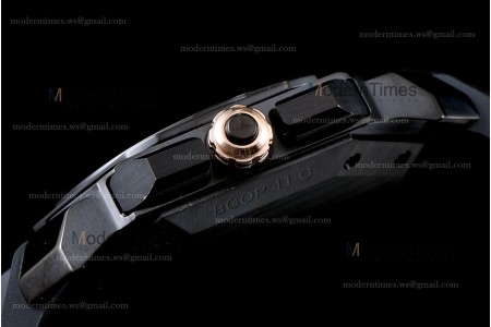 Bvlgari OCTO Series PVD/RU Blk/Blk JIF Quartz 102630