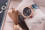 Bvlgari LVCEA Series Diams RG/RG Blk BVF Automatic/Quartz 