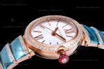 Bvlgari LVCEA Series Diams RG/RG Wht BVF Automatic/Quartz 
