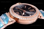 Bvlgari LVCEA Series Diams RG/RG Blk BVF Automatic/Quartz 