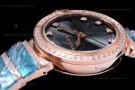 Bvlgari LVCEA Series Diams RG/RG Blk BVF Automatic/Quartz 