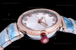 Bvlgari LVCEA Series Diamonds RG/RG TT Wht BVF Automatic/Quartz 