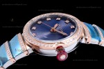 Bvlgari LVCEA Series Diamonds RG/RG TT Blu BVF Automatic/Quartz 