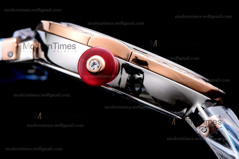 Bvlgari LVCEA Series Diamonds RG/RG TT Wht BVF Automatic/Quartz 