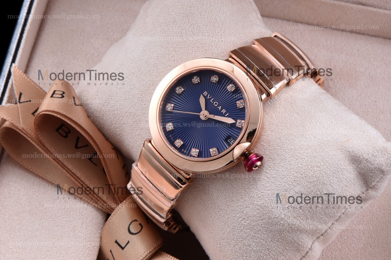 Bvlgari LVCEA Series RG/RG Blu BVF Automatic/Quartz 