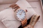 Bvlgari LVCEA Series Diams RG/RG Wht BVF Automatic/Quartz 