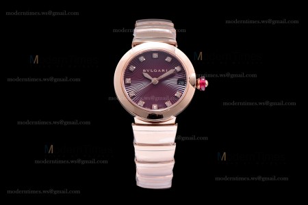 Bvlgari LVCEA Series RG/RG Red BVF Automatic/Quartz 