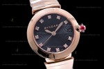 Bvlgari LVCEA Series RG/RG Blk BVF Automatic/Quartz 