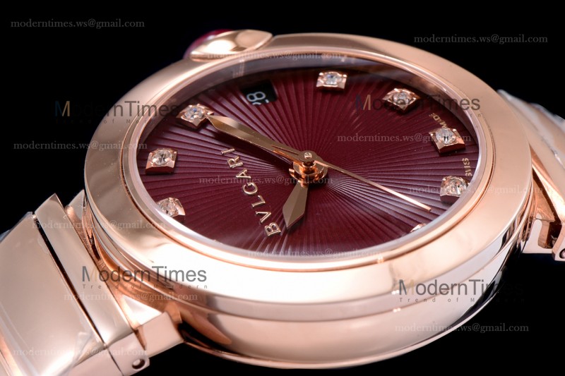 Bvlgari LVCEA Series RG/RG Red BVF Automatic/Quartz 