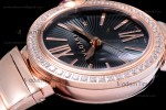 Bvlgari LVCEA Series Diams RG/RG Blk BVF Automatic/Quartz 