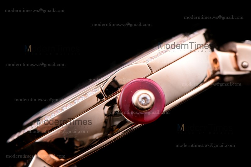 Bvlgari LVCEA Series Diams RG/RG Wht BVF Automatic/Quartz 