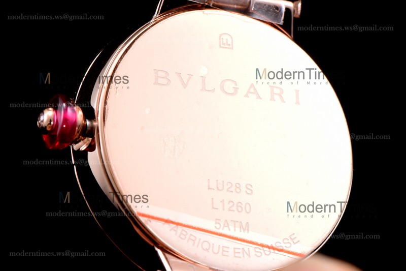 Bvlgari LVCEA Series Diams RG/RG Wht BVF Automatic/Quartz 