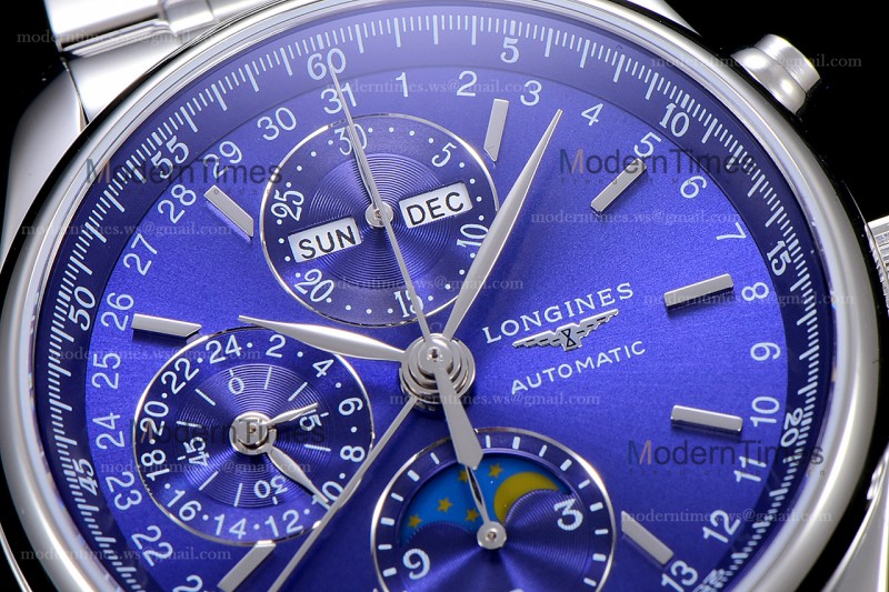 Longines Conquest Classic Series SS/SS Blu YLF Automatic L2.673.4.92.6