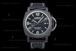 Panerai Luminor Series Carbon SS/LE Blk/Blk VSF Automatic PAM01118
