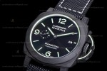 Panerai Luminor Series Carbon SS/LE Blk/Blk VSF Automatic PAM01118