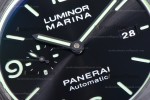 Panerai Luminor Series Carbon SS/LE Blk/Blk VSF Automatic PAM01118