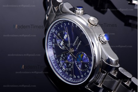 Longines Conquest Classic Series SS/SS Blu YLF Automatic L2.673.4.92.6