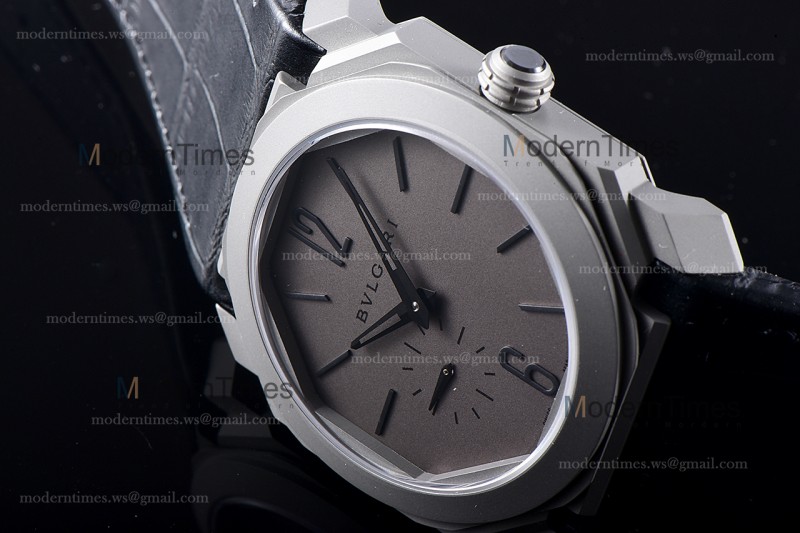 Bvlgari OCTO Series TT/LE Blk/Gra BV Automatic 102711 BGO40C14TLXTAUTO