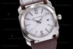 Bvlgari OCTO Series SS/LE Wht/Bro ZLO Automatic 102207 BGO41WSLD