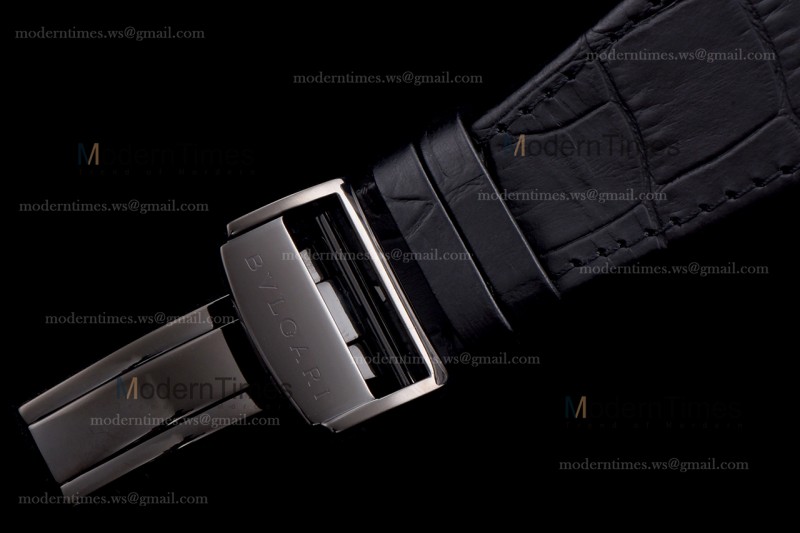 Bvlgari OCTO Series PVD/LE Blk/Blk ZLO Automatic 102581 BGO41BBSVD