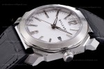 Bvlgari OCTO Series SS/LE Wht/Blk ZLO Automatic 102207 BGO41WSLD