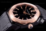 Bvlgari OCTO Series TT/RG PVD/LE Blk/Blk ZLO Automatic 102485 BGO41BBSPGVD