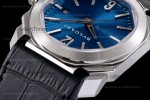 Bvlgari OCTO Series SS/LE Blu/Blk ZLO Automatic 102429 BGO38C3SLD