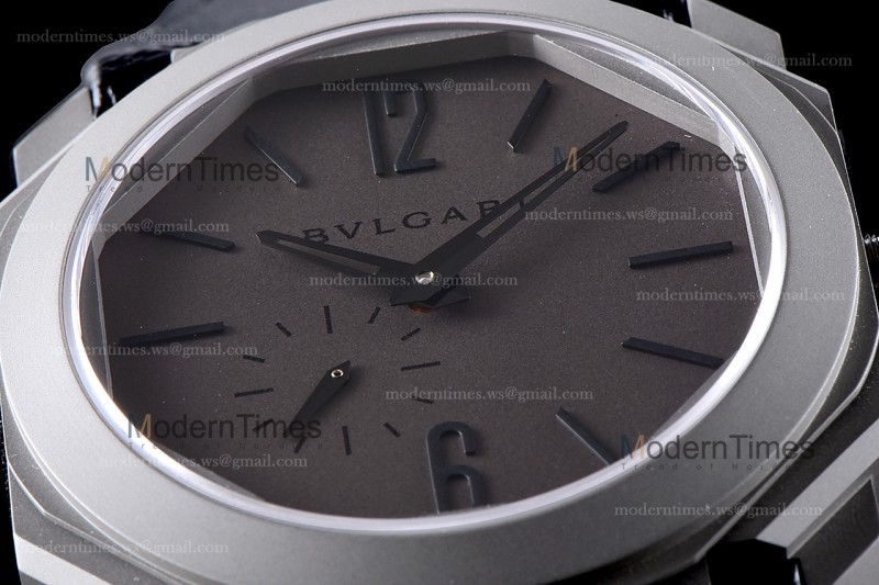 Bvlgari OCTO Series TT/LE Blk/Gra BV Automatic 102711 BGO40C14TLXTAUTO