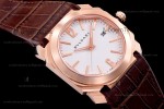 Bvlgari OCTO Series RG/LE Wht/Bro ZLO Automatic 101963 BGOP41BGLD