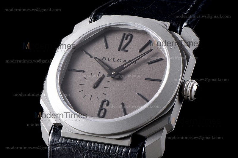 Bvlgari OCTO Series TT/LE Blk/Gra BV Automatic 102711 BGO40C14TLXTAUTO