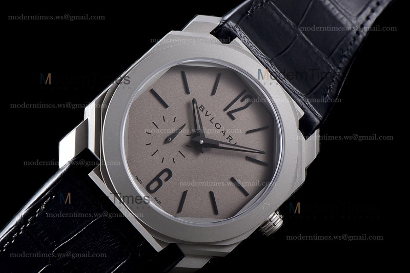 Bvlgari OCTO Series TT/LE Blk/Gra BV Automatic 102711 BGO40C14TLXTAUTO